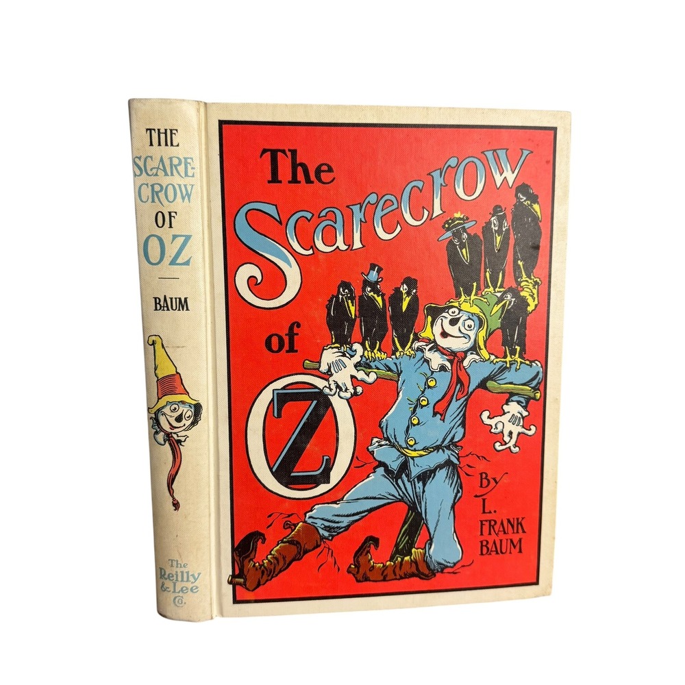 The Scarecrow of Oz L Frank Baum Hardcover First Edition Vtg Childrens Book 1915